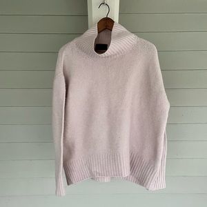 Cynthia Rowley Blush Pink Turtleneck Sweater
